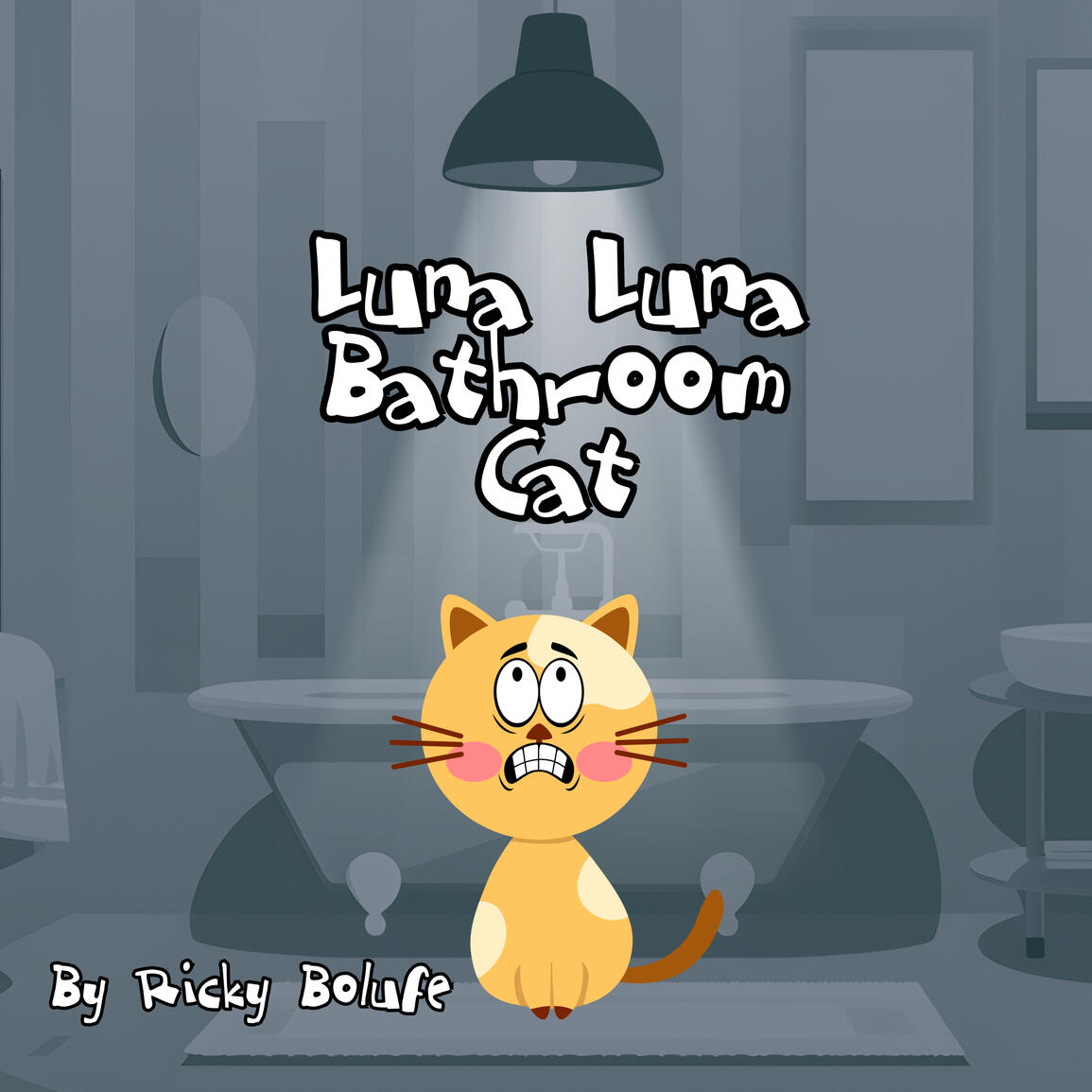 Luna Luna Bathroom Cat